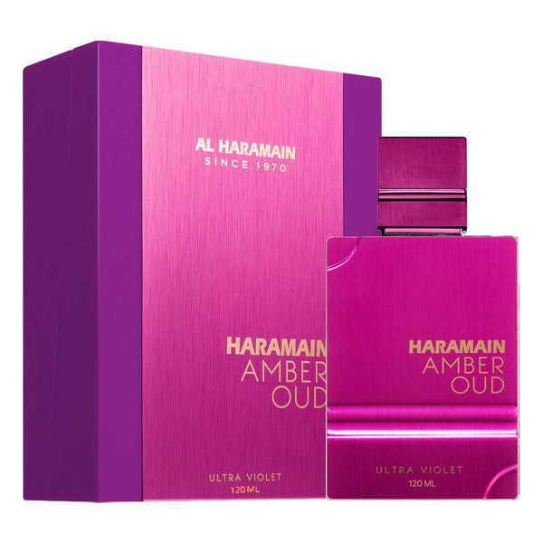 PERFUME AL HARAMAIN AMBER OUD ULTRA VIOLET EAU DE PARFUM FEMENINO 120M