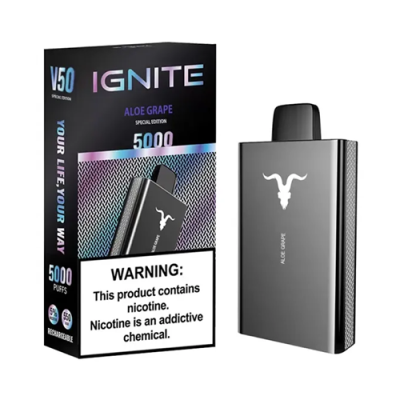 IGNITE V50 BLACK ALOE GRAPE