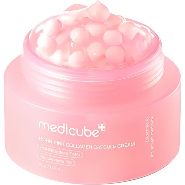 CREME FACIAL MEDICUBE PDRN PINK COLLAGEN CAPSULE 55G