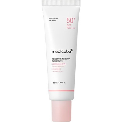 PROTETOR SOLAR FACIAL MEDICUBE PDRN PINK TONE UP SUN...