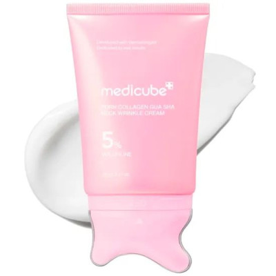 CREME FACIAL HIDRATANTE MEDICUBE PDRN COLLAGEN GUA SHA NECK WRINKLE 90