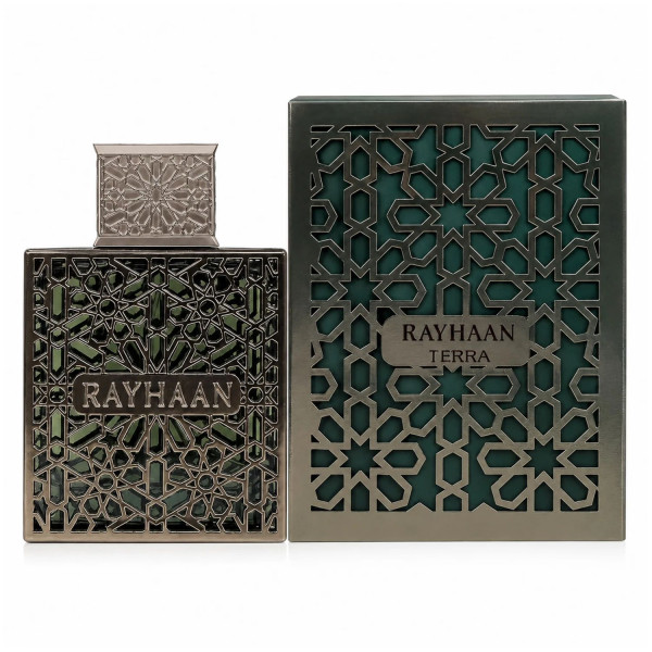 PERFUME RAYHAAN TERRA EAU DE PARFUM MASCULINO 100ML
