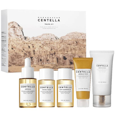 KIT CUIDADO FACIAL SKIN1004 MADAGASCAR CENTELLA TRAVEL -...