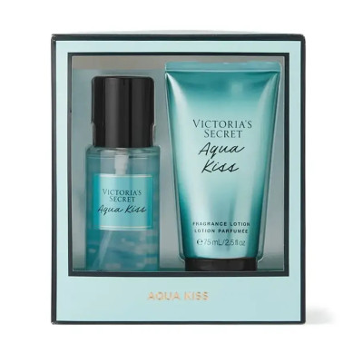 VICTORIA'S SECRET KIT BODY SPLAS + CREMA AQUA KISS 75ML