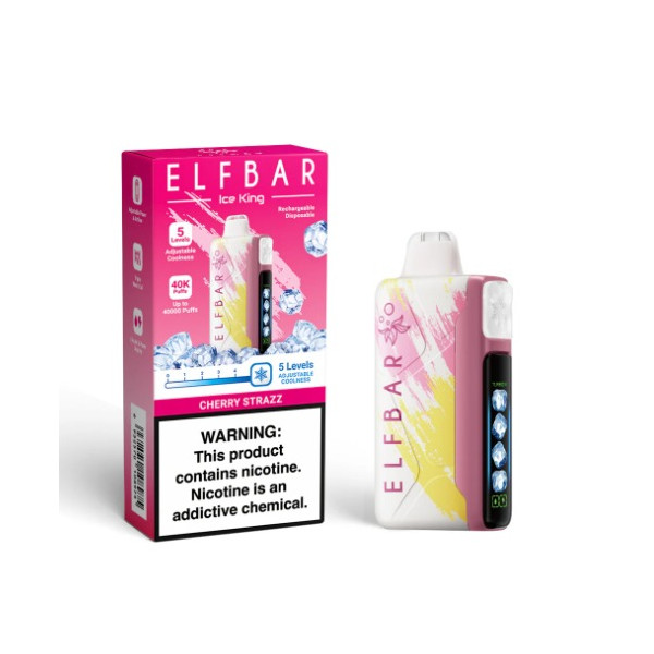 ELF BAR ICE KING 40K CHERRY STRAZZ