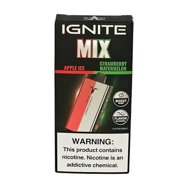 IGNITE 40K MIX APPLE ICE+ STRAWBERRY WATERMELON