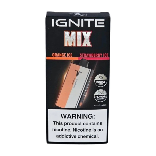 IGNITE 40K MIX ORANGE ICE + STRAWBERRY ICE