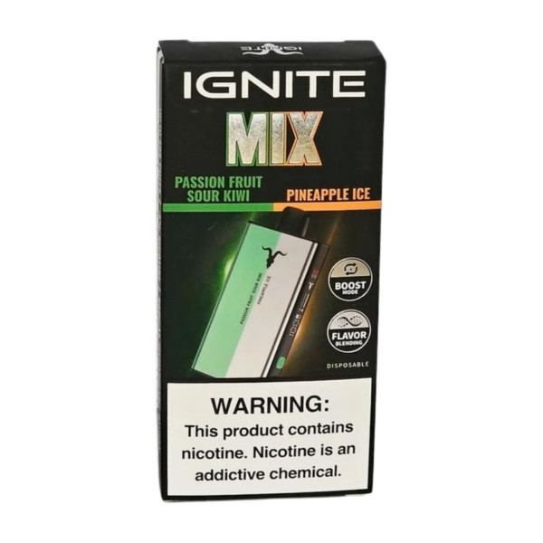 IGNITE 40K MIX PINEAPPLE ICE + PASSION FRUIT SOUR KIWI