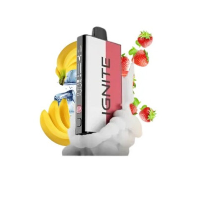 IGNITE 40K MIX BANANA ICE + STRAWBERRY ICE