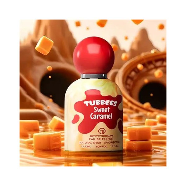 PERFUME INFANTIL GRANDEUR TUBBEES SWEET CARAMEL EDP UNISSEX 50ML