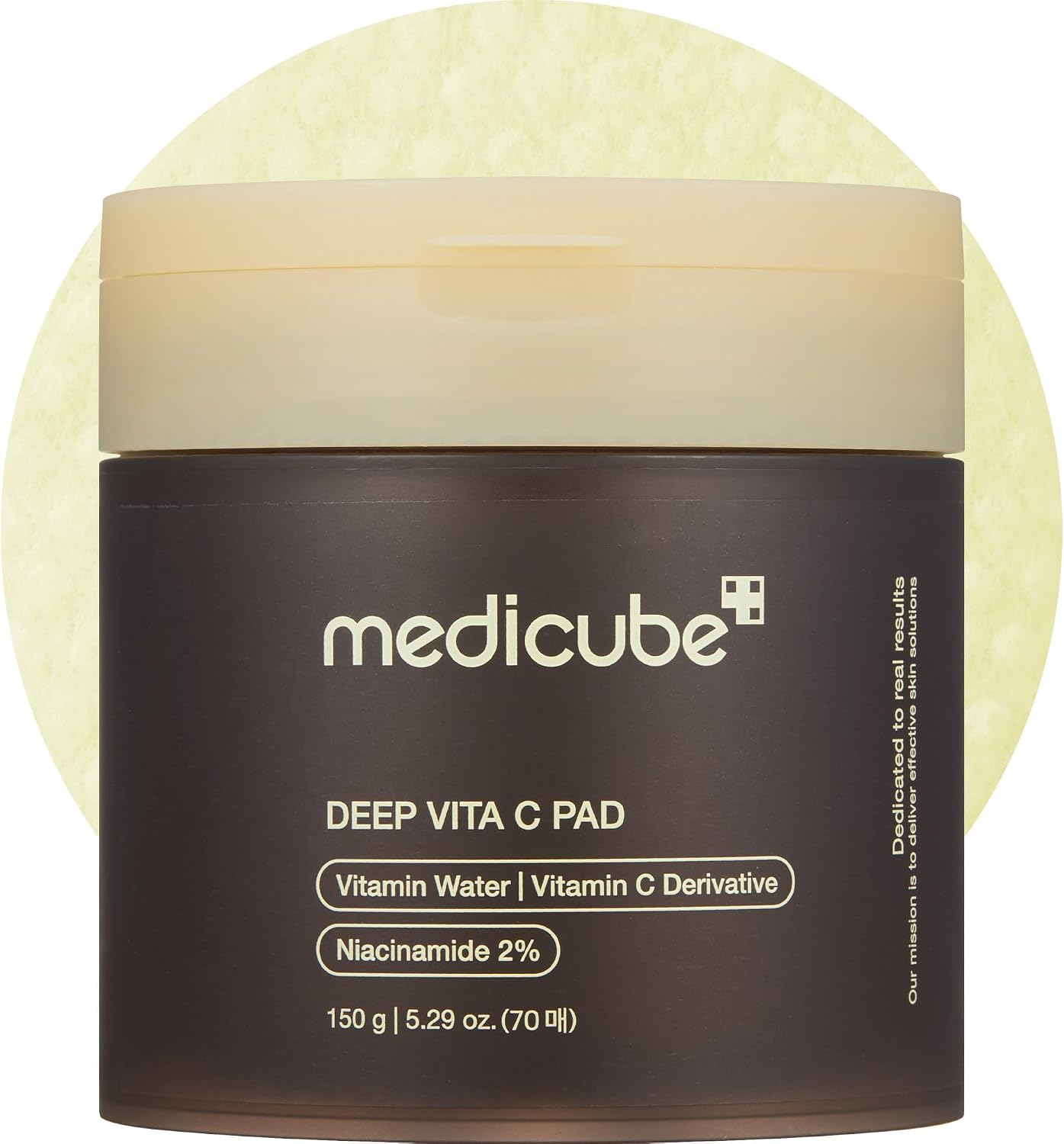 ALMOFADAS TONICAS MEDICUBE DEEP VITA C PAD - 70 UNIDADES
