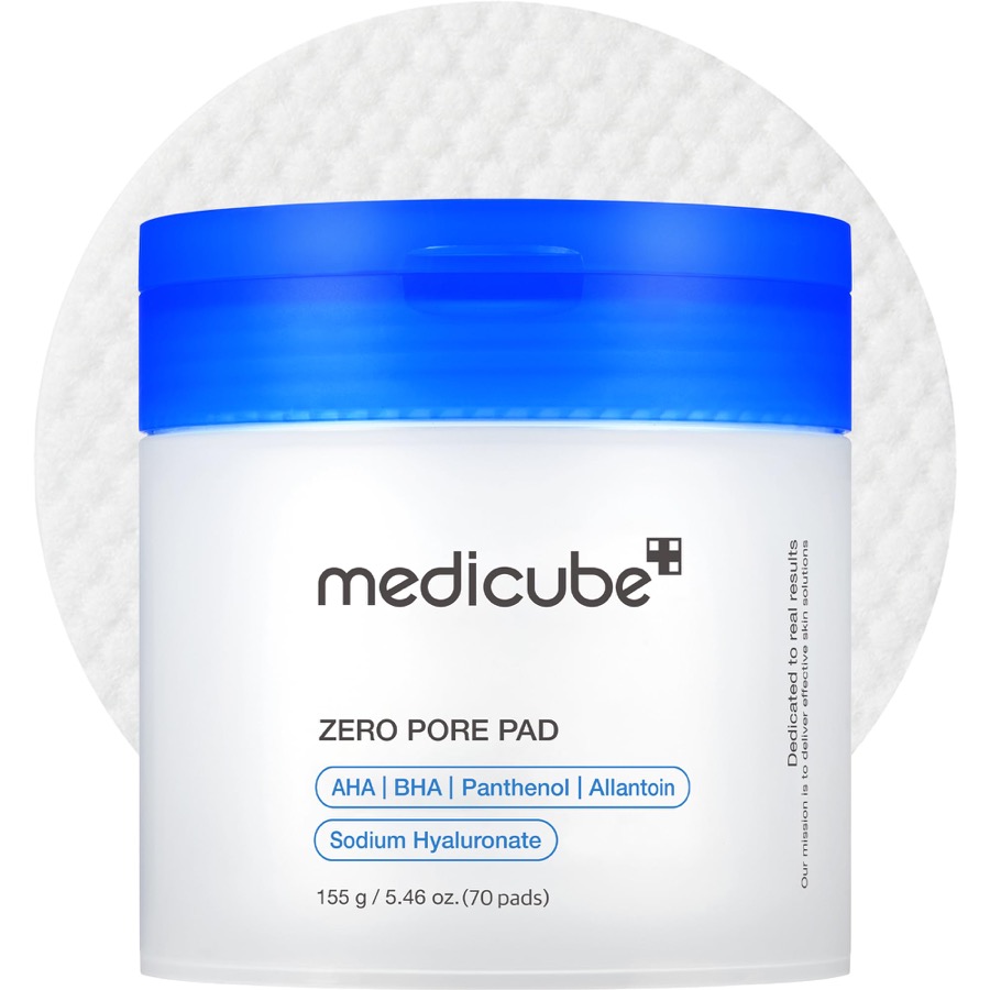 ALMOFADAS T?NICAS MEDICUBE ZERO PORE PAD 2.0 - 70 UNIDADES