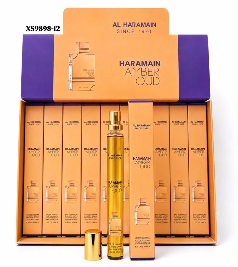 MINI PERFUMES AL HARAMAIN AMBER OUD GOLD EDITION 35ML