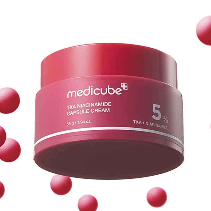 CREME FACIAL MEDICUBE TXA NIACINAMIDE CAPSULE 5% - 55G