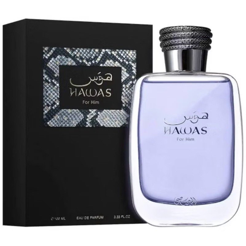 PERFUME RASASI HAWAS ICE FOR HIM EAU DE PARFUM MASCULINO 100ML