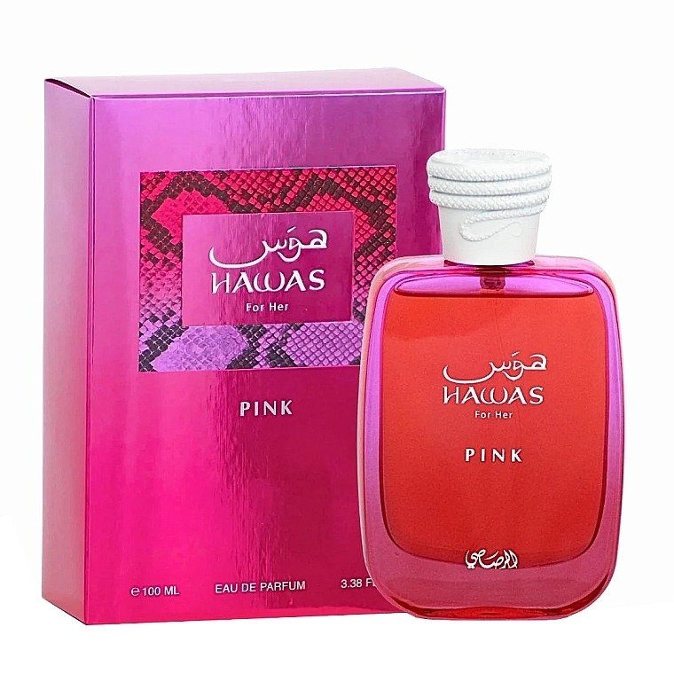 PERFUME RASASI HAWAS PINK FOR HER EAU DE PARFUM FEMENINO 100ML