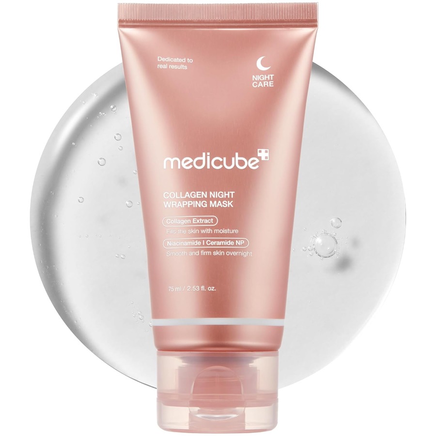 MASCARA FACIAL MEDICUBE COLLAGEN NIGHT WRAPPING 75ML