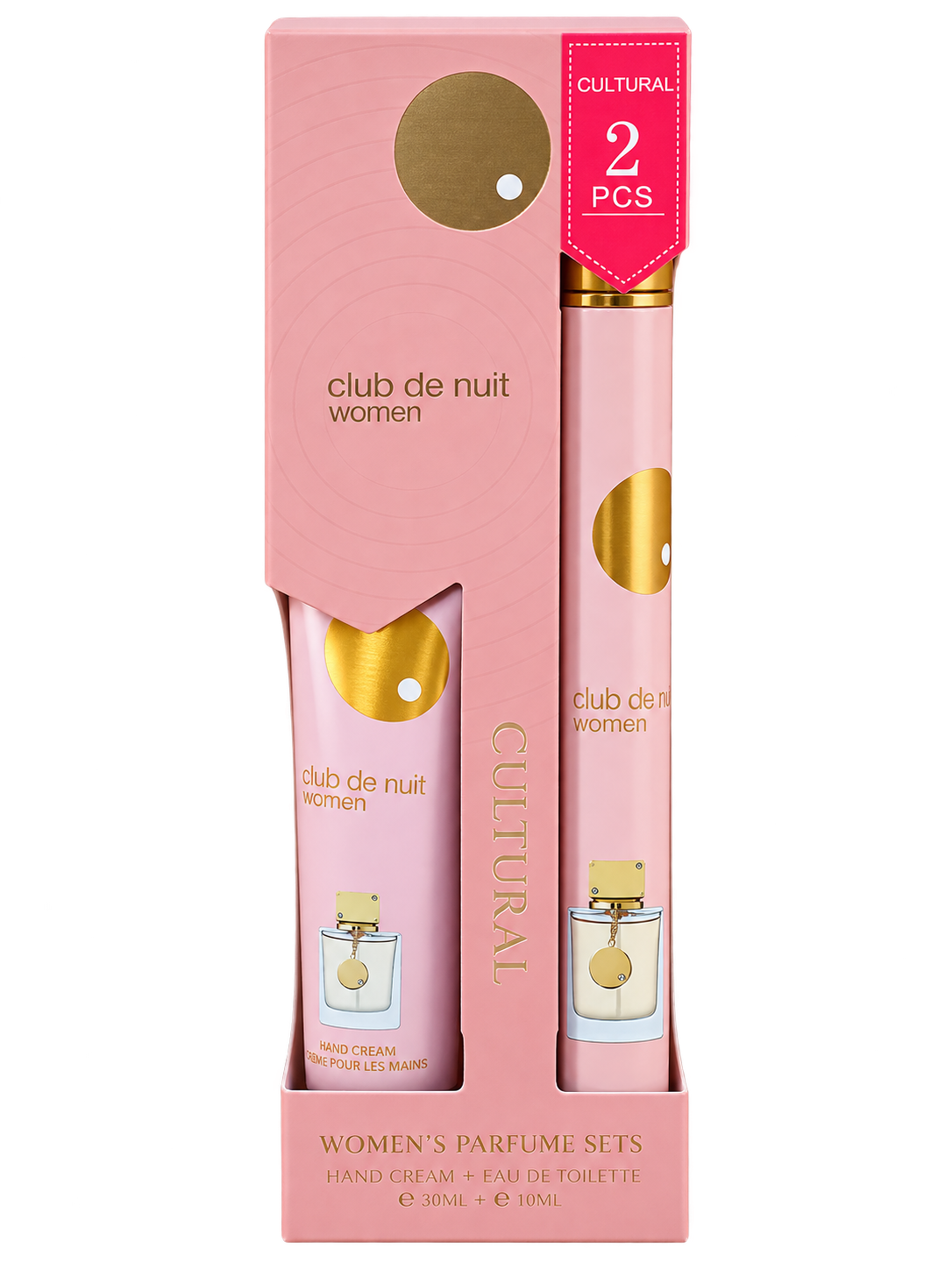 KIT PERFUME ARMAF CLUB DE NUIT WOMEN 35ML + CREMA DE MANO 30ML