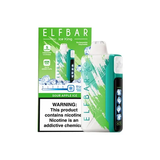 ELF BAR ICE KING 40K SOUR APPLE ICE