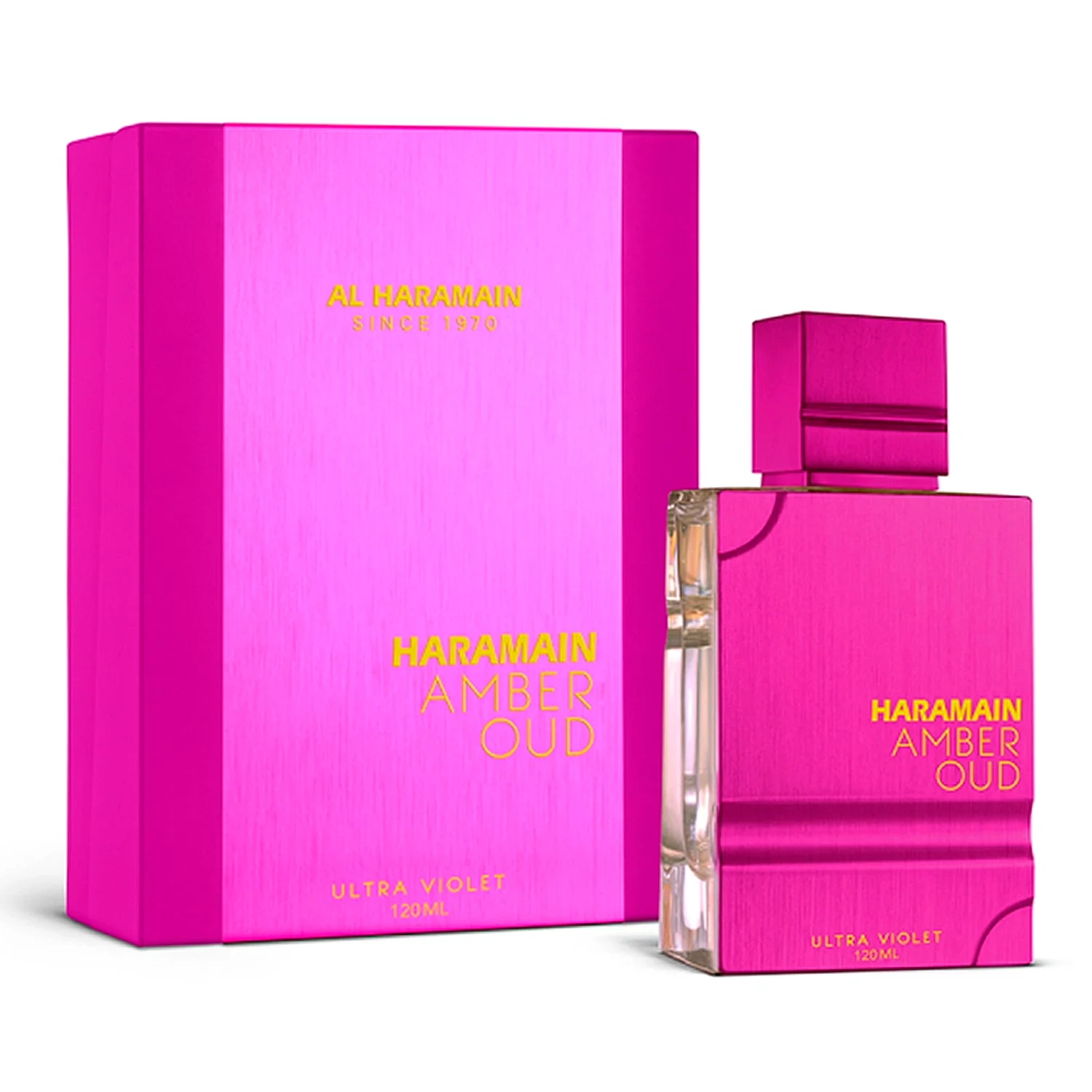 PERFUME AL HARAMAIN AMBER OUD ULTRA VIOLET EAU DE PARFUM FEMENINO 120M