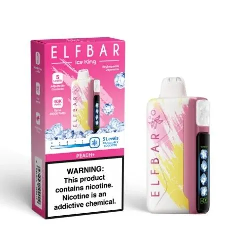 ELF BAR ICE KING 40K PEACH PLUS