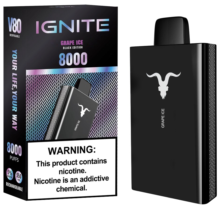 IGNITE V80 GRAPE ICE